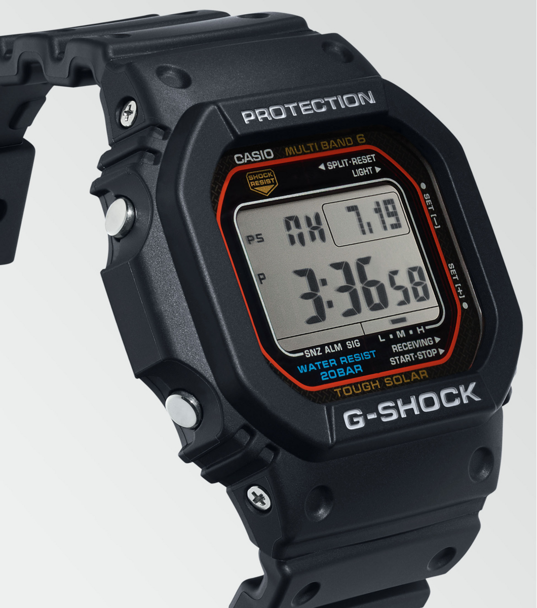 G-SHOCK 5600 Collection Tough Solar Resin Watch GW-M5610U-1ER - G 